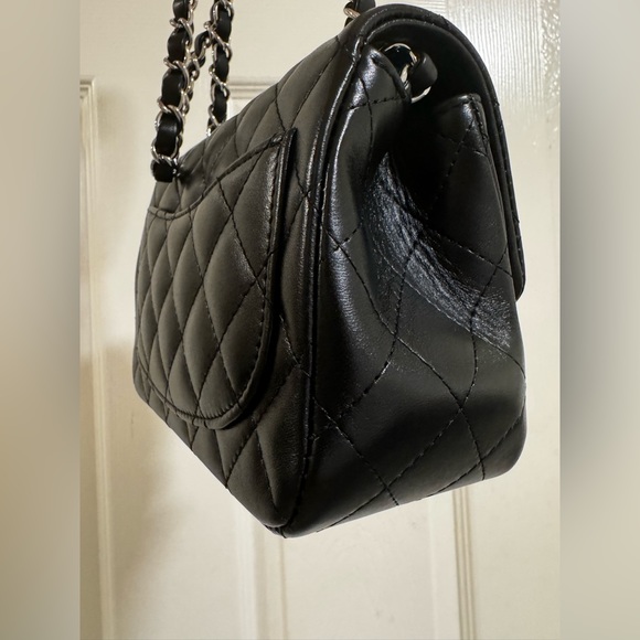 NIB Chanel 24C Quilted Mini Square Flap - Picture 4 of 7